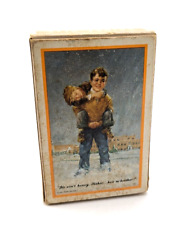 Vintage Father Flanagan's Boys Home Photo Playing Card Boys Town NE Souvenir #E1 picture