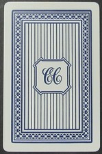 Letters Initials CC Vintage Single Swap Playing Card Jack Hearts picture
