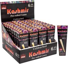 Kashmir Pre Rolled Cones 1-1/4 Size | 6 Count Pack of 32 | Rolling Paper Cones picture