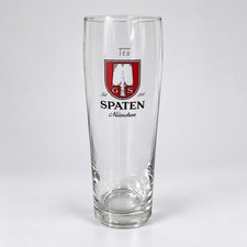 NEW Spaten München Beer Glass 0.5L Pint Glass German Brewery Logo Approx 8” Tall picture
