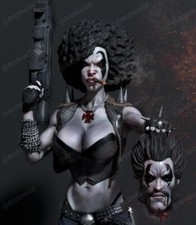Lady Lobo  Resin Sculpture Statue Model Kit  Unpainted/Unassembled picture