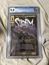 CGC 9.8 CUSTOM MAGIC NYCC 2024: STORM #1 SUPER RARE CERT # 4536210023 picture