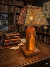 Vintage Steampunk Industrial Lamp. Apothecary style. One of a Kind. Hand Made. picture
