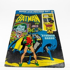 Batman The Joker PR-21 Book and Record Set 45 RPM 1975 DC Comics Power Records picture