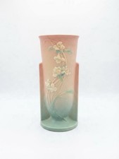 Roseville Art Pottery USA ca.1937 lxia Pattern Art Deco Vase # 856-8 (G) picture