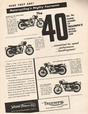 1959 Triumph Mighty Foursome - Vintage Motorcycle Ad picture