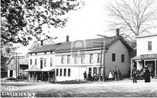 Street View Hotel Hardware Store Clarendon New York NY - Reprint picture