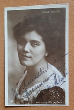 Mafalda Salvatini Soprano Autographed Postcard with Dedication  picture