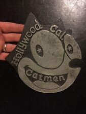 Felix the Cat Sign Plaque Metal Patina HOTROD RATROD Chevy Ford Car Collector picture