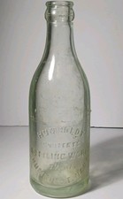 1910s OLD VINTAGE SODA BOTTLE Humboldt Nebraska Soda Bottle 7 1/2 oz Soda Bottle picture