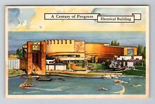 Chicago, IL-Illinois, Century Of Progress Electrical Building , Vintage Postcard picture