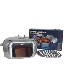 Magnalite Classic 20 3/8 Cov'd Roaster W/Trivet 4269 GHC USA Made Wagnerware NIB picture