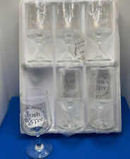 Irish Coffee Crystal  Glasses by CAVAN IRELAND Set of 6 picture