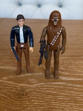 Vintage Star Wars 1980 Han Solo Bespin Complete W/ Chewy 1977 Action Figures picture