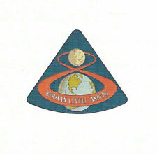 Apollo 8 Emblem Printed on a 9x9