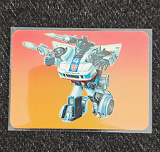 Hasbro 1985 Transformers Series 1 #2 Jazz Non-Sport Trading Card picture