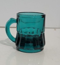 Vintage Federal Mug Mini Shot Glass with “F” Shield Stamp picture