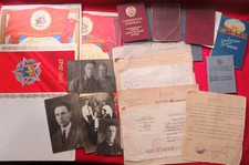 Soviet MGB NKVD, archive of a Jewish SMERSH officer, photographs, documents, etc picture
