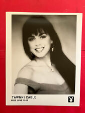 Tawnni Cable , Playboy Playmate , original vintage press headshot photo picture