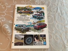 1980 GM General Motors Passenger Car Accessories Catalog Dealer Chevrolet picture
