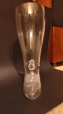 Warsteiner 2L Beer Boot Pressed Glass German Bierstiefel - 13