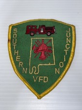 NOS Southern Junction Alabama VFD PATCH VOLUNTEER FIRE DEPT. 4” X 5” picture