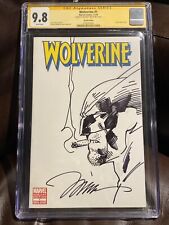 JIM LEE Wolverine #1 Variant  CGC 9.8 Signed SS Sketch X-men picture