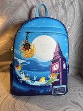 Loungefly Disney Peter Pan Nighttime Flight Glow-in-the-Dark Mini Backpack picture