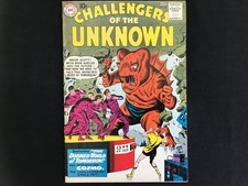 CHALLENGERS OF THE UNKNOWN #18 Lot of 1 DC Comic Book - Mid-High Grade - BV $70 picture