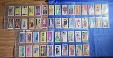 VINTAGE 1967 BROOKE BOND TEA BRITISH COSTUME CARDS COMPLETE SET 1-50 OF 50 picture