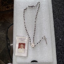 POPE JOHANNES PAULUS II PONT. Max Rosary Necklace picture