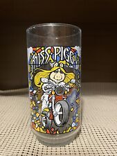 Set Of 2 Vtg 1981 McDonald's Miss Piggy The Great Muppet Caper Drinking Glass picture