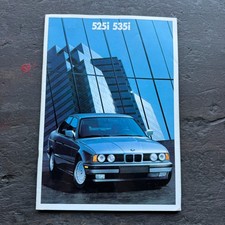 1988 BMW 525i 535i Dealer Brochure / Automotive Advertising picture