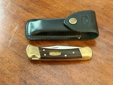 Buck 110 Knife Anvil Tang Stamp 50th Anniversary 2014 USA With Sheath picture