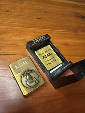 Vintage 1992 Camel Tuxedo Joe Zippo Lighter – Solid Brass – NEW picture