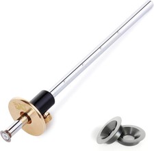Wheel Marking Gauge, 2 Extra Blades, Laser Engraved Graduations, Solid Brass Fac picture