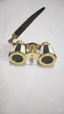 2.5'' Brass Binocular Mother of Pearl Antique Opera Glass for Bird Watching,Hunt picture