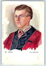 Lublin Voivodeship Poland Postcard Typy Lubelskie Pow. Lubartowski c1905 picture