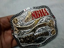 Nice Gist Solid bronze NBHA 2011 Connecticut State Champion senior 3D buckle  picture