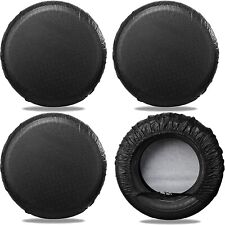 Tire Covers for RV Wheel (4 Pack Black), Oxford Waterproof 27