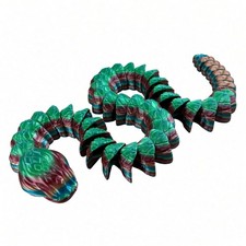 Large  - 33 inch Articulating Rattle Snake picture