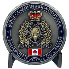 DL3-05 Royal Canadian Mounted Police Canada Thin Blue Line RCMP Challenge Coin picture