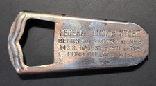 Vtg Vaughan Locktite Bottle Opener Stopper Federal Liquor Store Fond du Lac WI picture