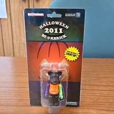 Medicom Toy BE@RBRICK Halloween 2011 Light Up Jack O'Lantern Bear picture