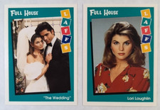 Lot of 2: 1991 Impel Laffs Full House Lori Loughlin Rookie RC, Rebecca Donaldson picture
