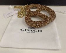COACH Large Crystal Pretzel Bag Charm CCY89 G1N picture