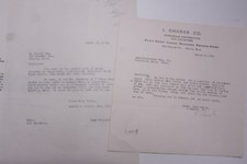1929 Lamson Goodnow I Charak Co Importers Boston MA Signed Ephemera L452K picture
