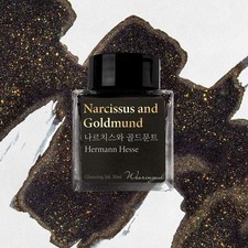 Wearingeul World Literature Bottled Ink in Narcissus and Goldmund - 30mL picture
