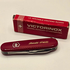 Vintage Victorinox Swiss Army Knife Original Schweizer Offiziersmesser With Box picture