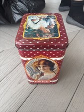 Vintage 1980's Coke Tin Coca Cola Canister 1920's Repro Collectable Advertising  picture